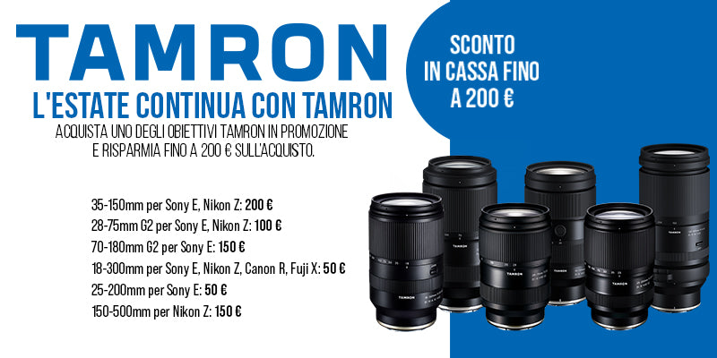 Tamron Sconto in cassa