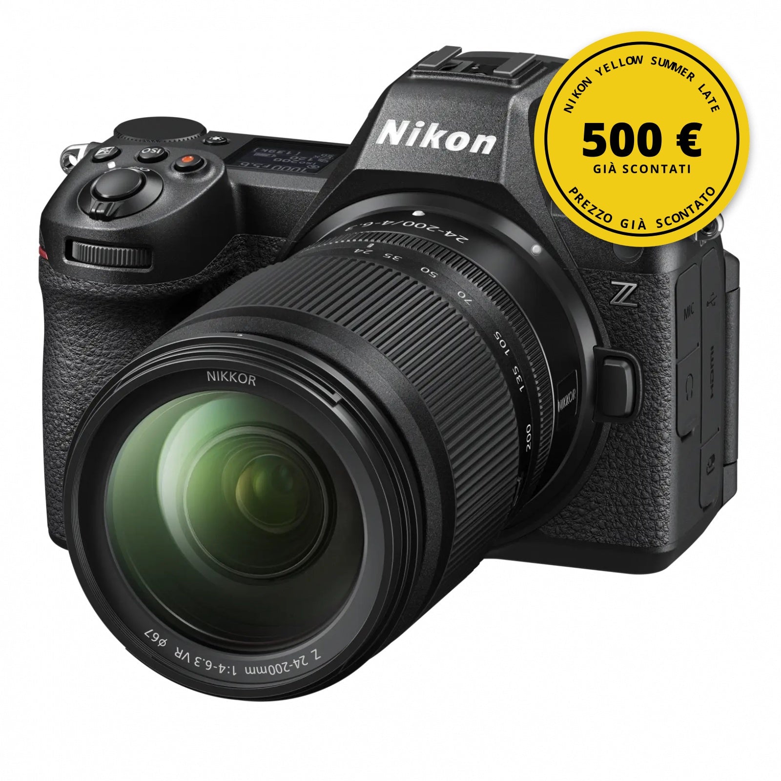 Nikon Z6 III kit Z 24-200 f/4-6.3 — Nikon Yellow Summer Late