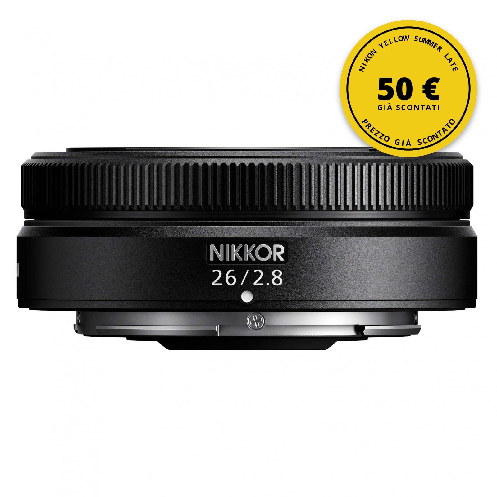Nikon Nikkor Z 26mm f/2.8 — Nikon Yellow Summer Late