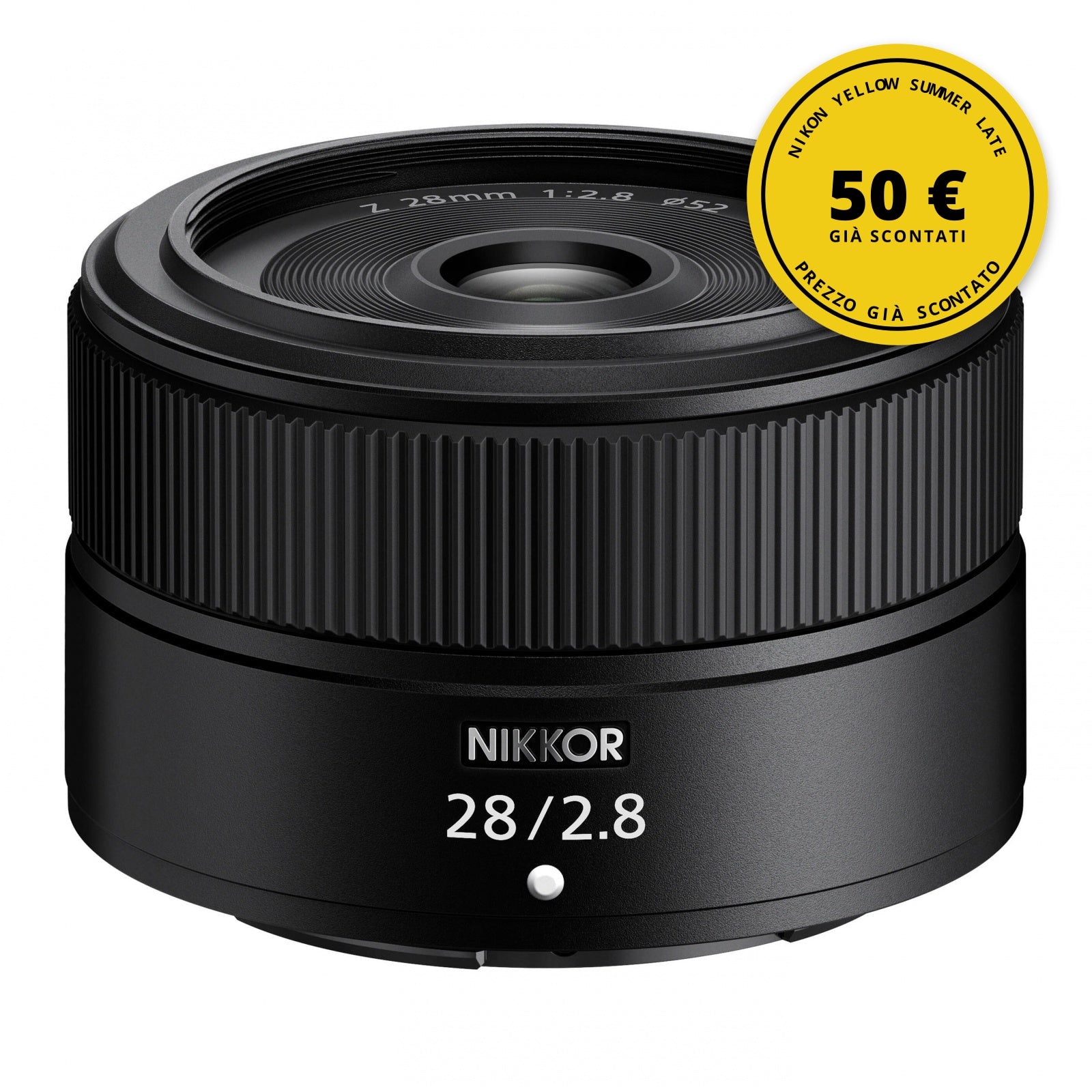 Nikon Nikkor Z 28mm f/2.8 — Nikon Yellow Summer Late