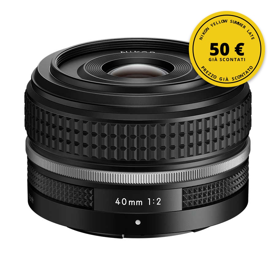 Nikon Nikkor Z 40mm f/2 SE — Nikon Yellow Summer Late
