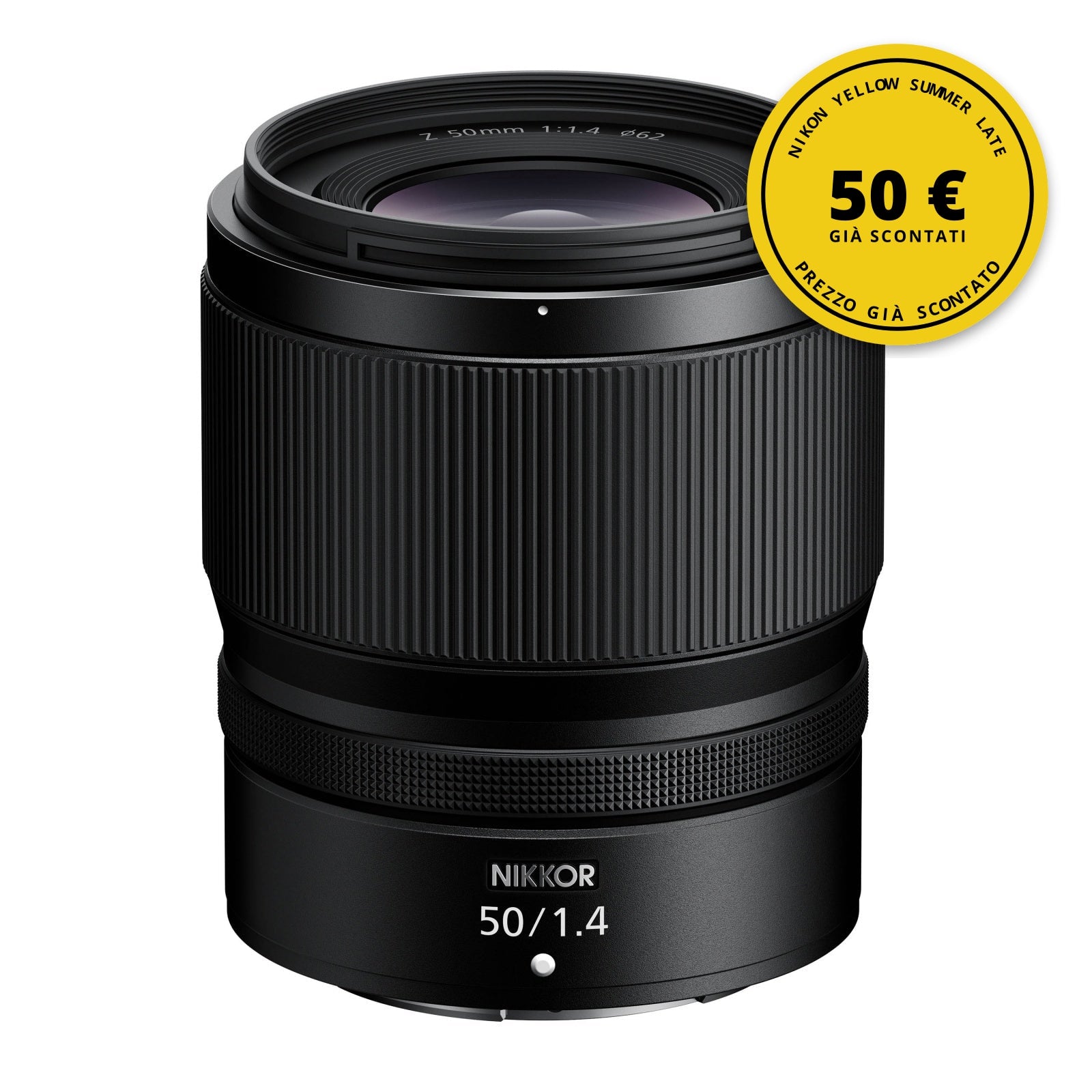 Nikon Nikkor Z 50mm f/1.4 — Nikon Yellow Summer Late