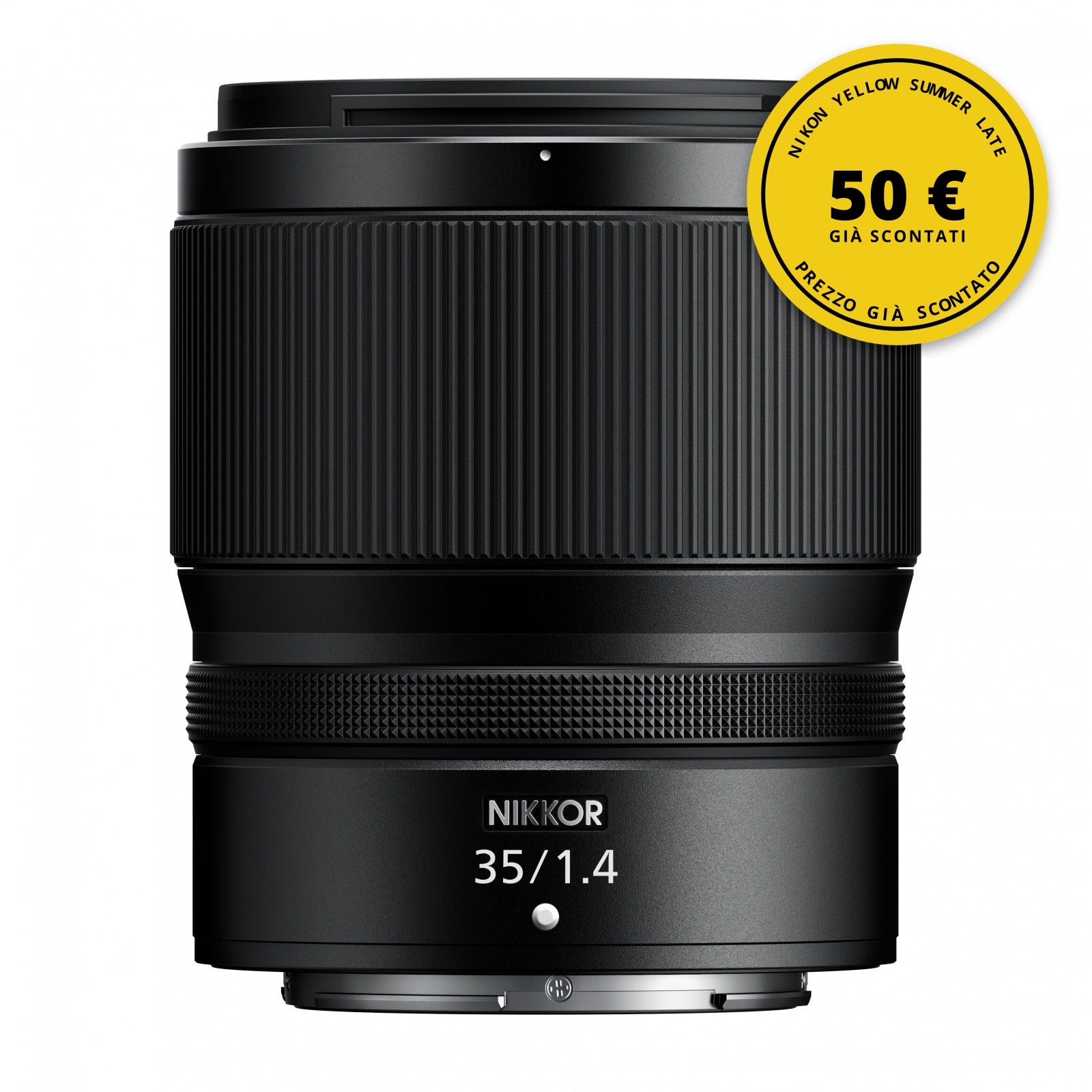 Nikon Nikkor Z 35mm f/1.4 — Nikon Yellow Summer Late
