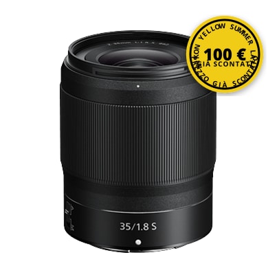 Nikon Nikkor Z 35mm f/1.8 S — Nikon Yellow Summer Late