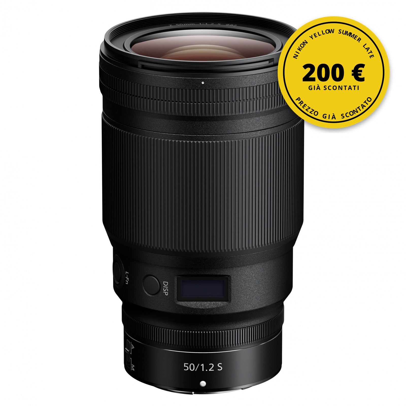 Nikon Nikkor Z 50mm f/1.2 S — Nikon Yellow Summer Late