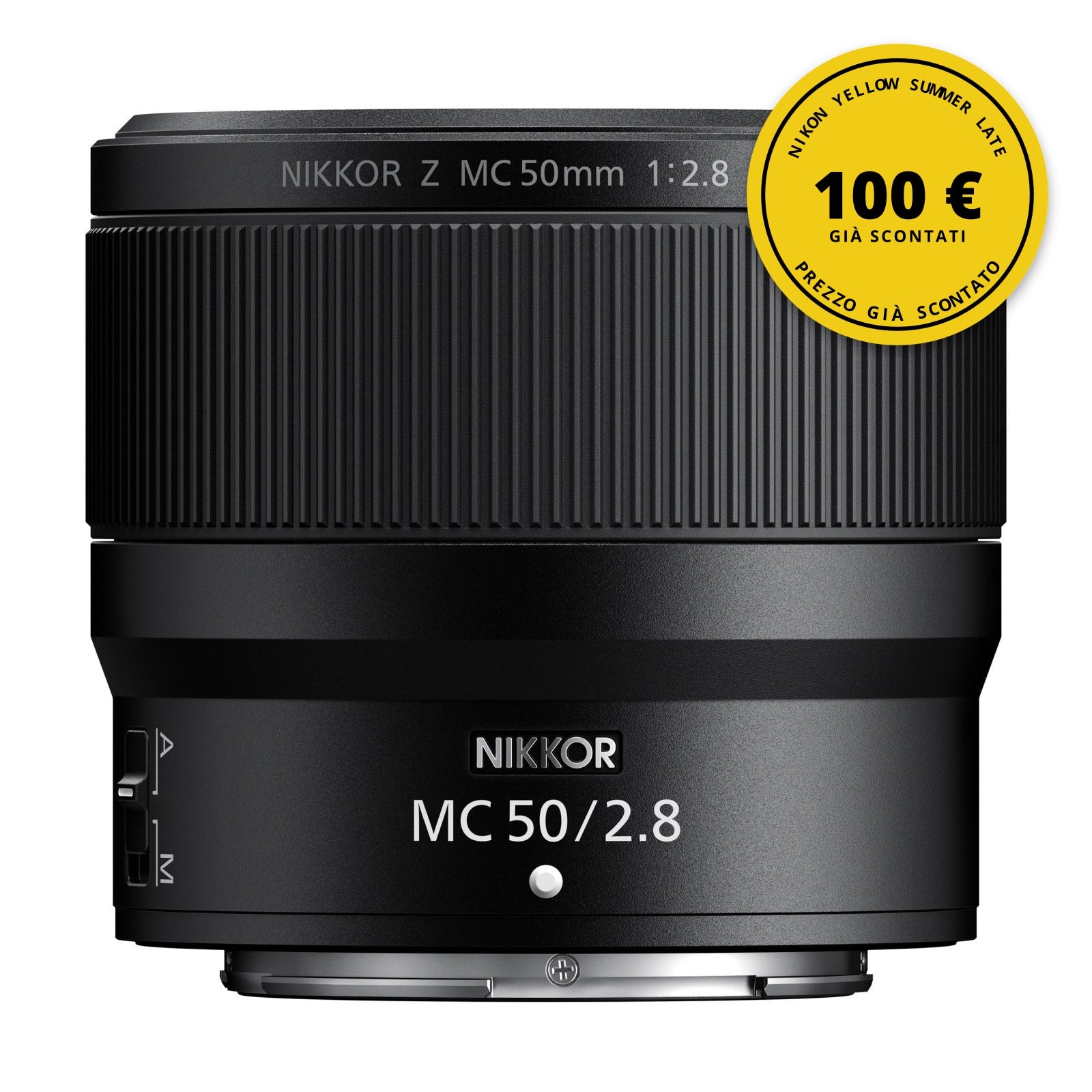 Nikon Nikkor Z MC 50mm f/2.8 — Nikon Yellow Summer Late