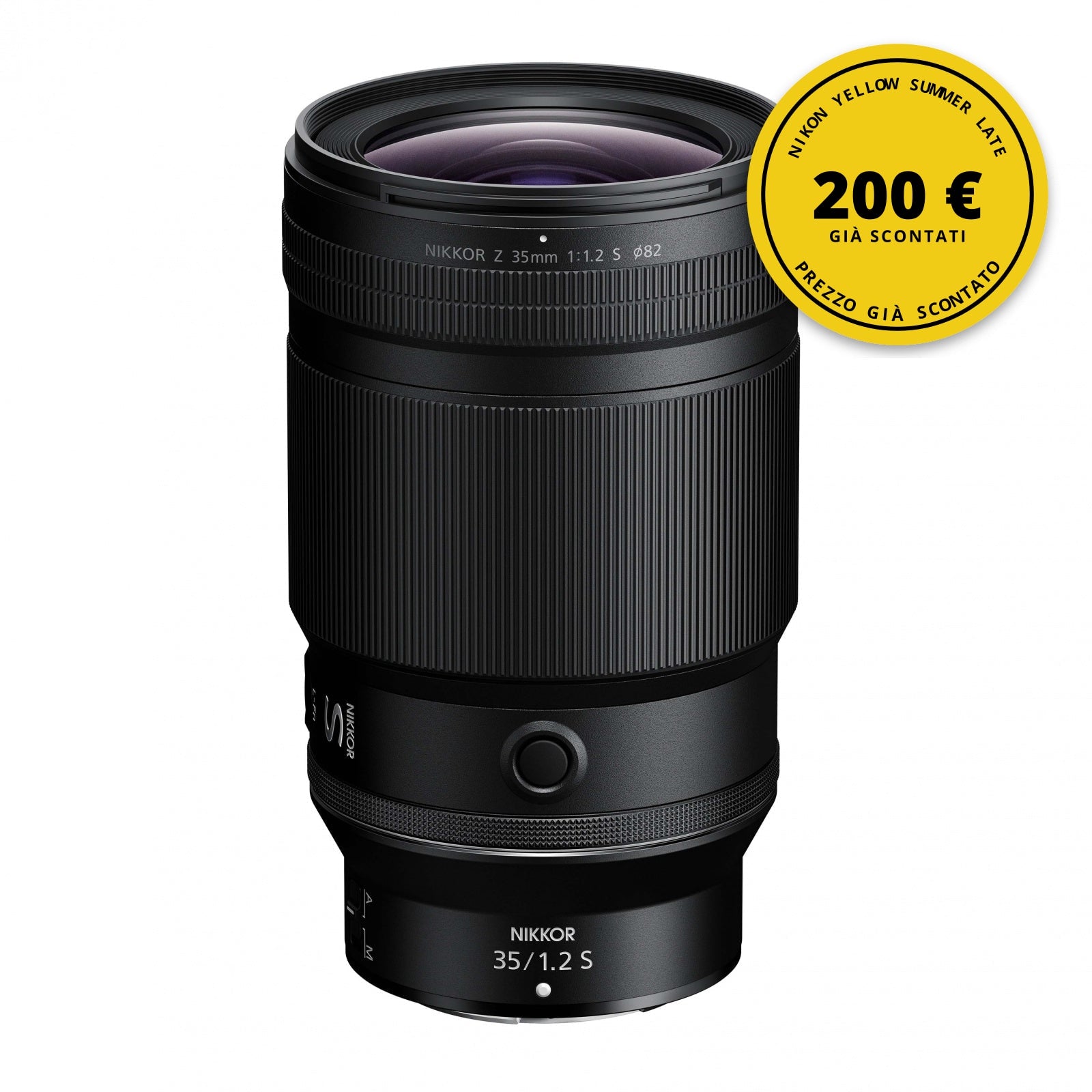 Nikon Nikkor Z 35mm f/1.2 S — Nikon Yellow Summer Late
