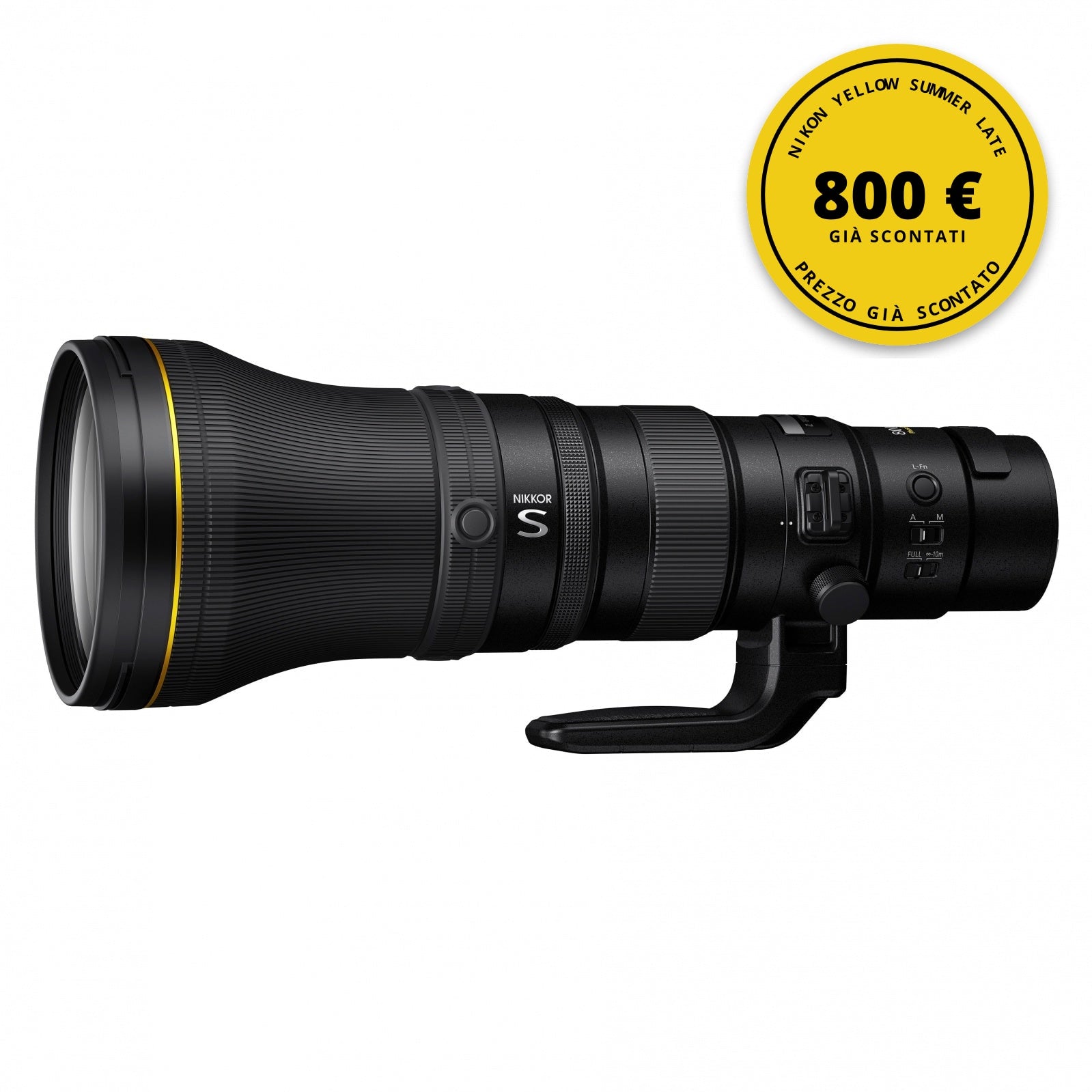 Nikon Nikkor Z 800mm f/6.3 VR S — Nikon Yellow Summer Late