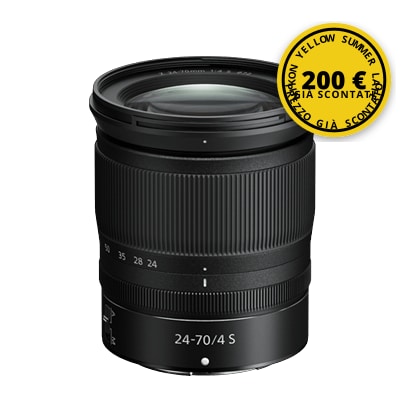 Nikon Nikkor Z 24-70mm f/4 S — Nikon Yellow Summer Late
