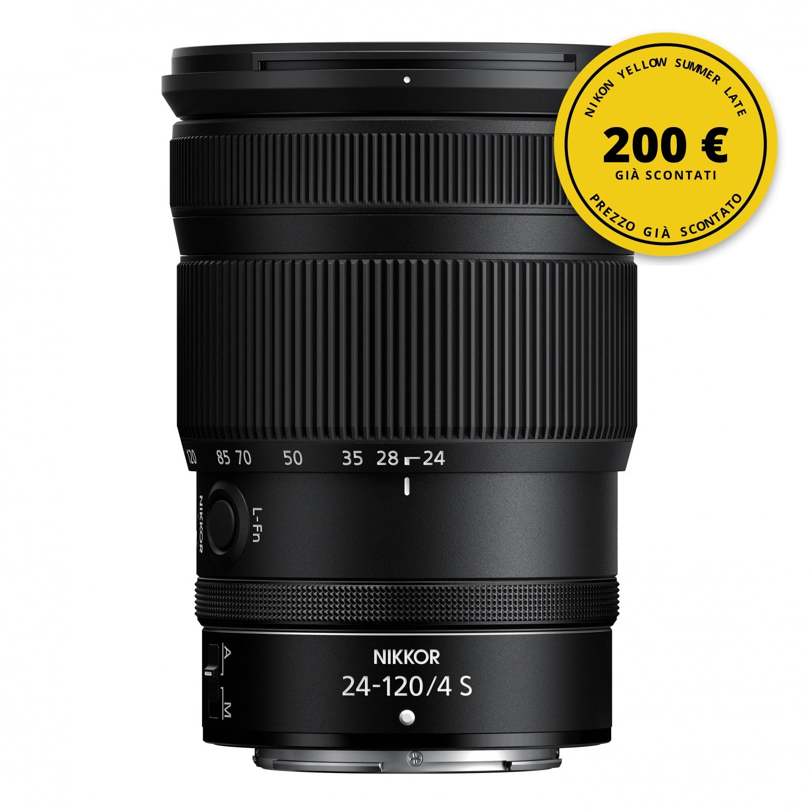 Nikon Nikkor Z 24-120mm f/4 S — Nikon Yellow Summer Late
