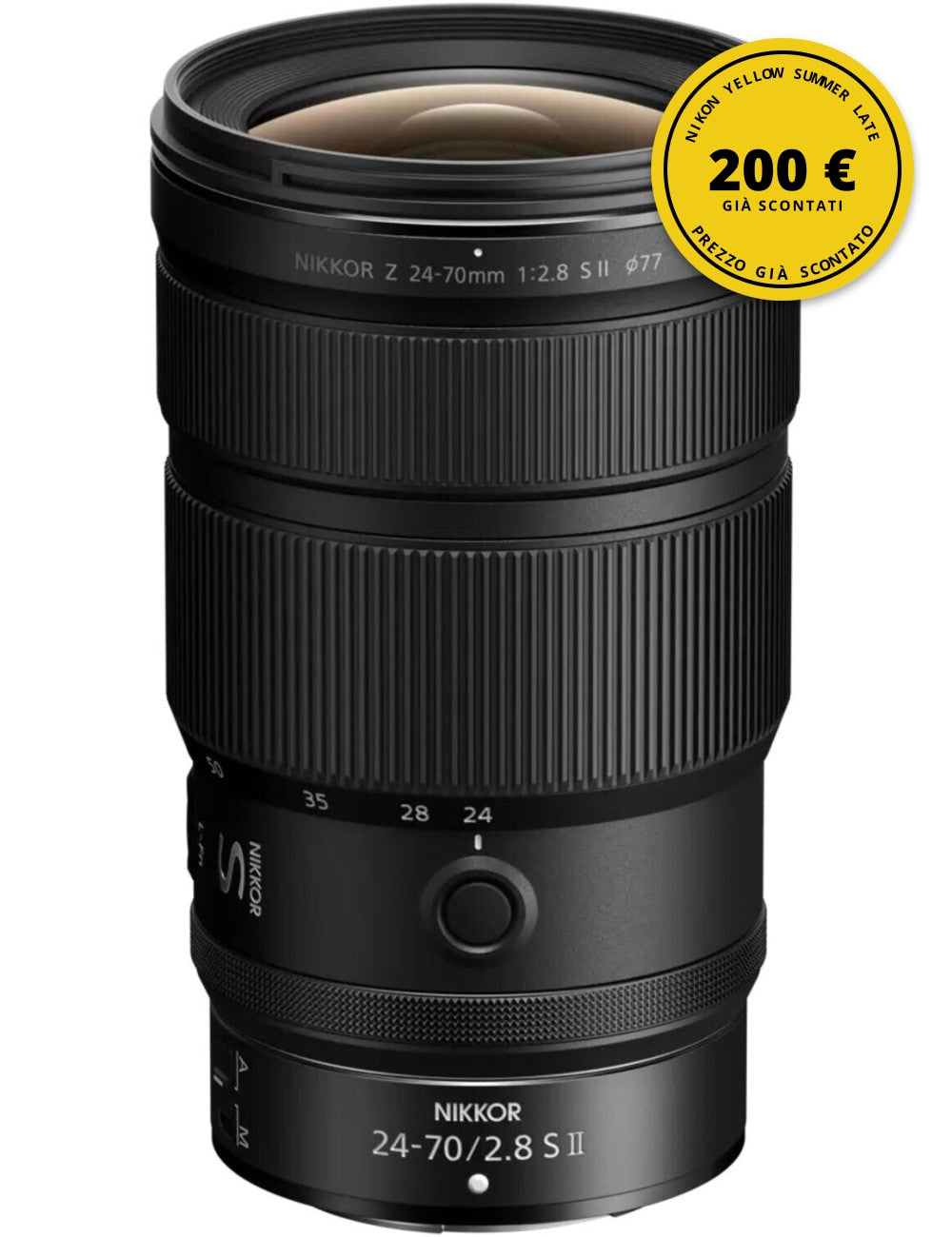 Nikon Nikkor Z 24-70mm f/2.8 S II — Nikon Yellow Summer Late