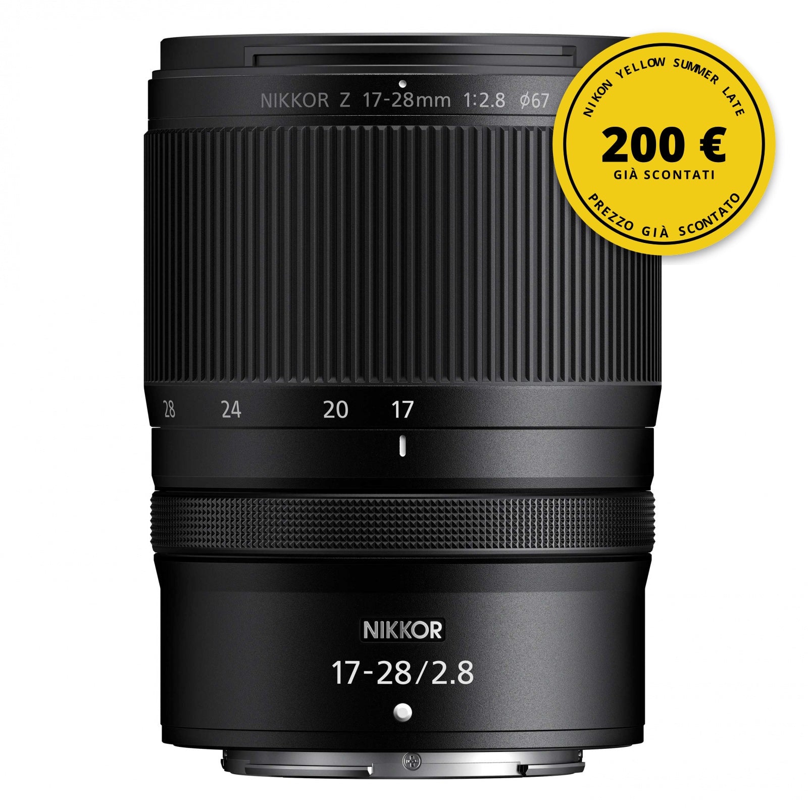 Nikon Nikkor Z 17-28mm f/2.8 — Nikon Yellow Summer Late