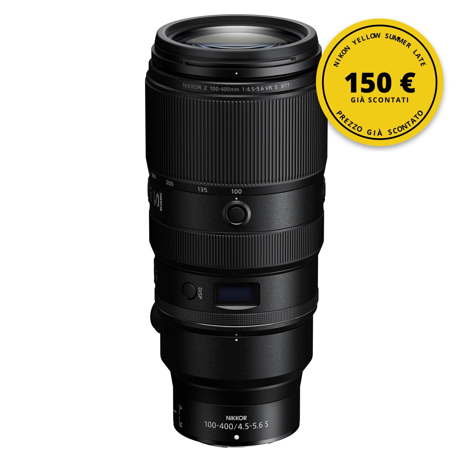 Nikon Nikkor Z 100-400mm f/4.5-5.6 VR S — Nikon Yellow Summer Late