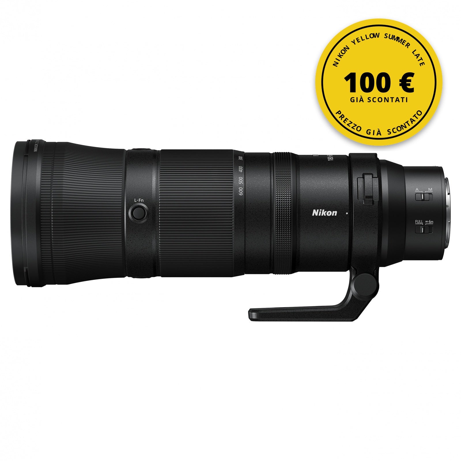 Nikon Nikkor Z 180-600mm f/5.6-6.3 VR — Nikon Yellow Summer Late
