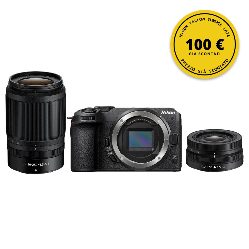 Nikon Z30 kit Nikkor Z 16-50mm VR + Z 50-250mm VR — Nikon Yellow Summer Late