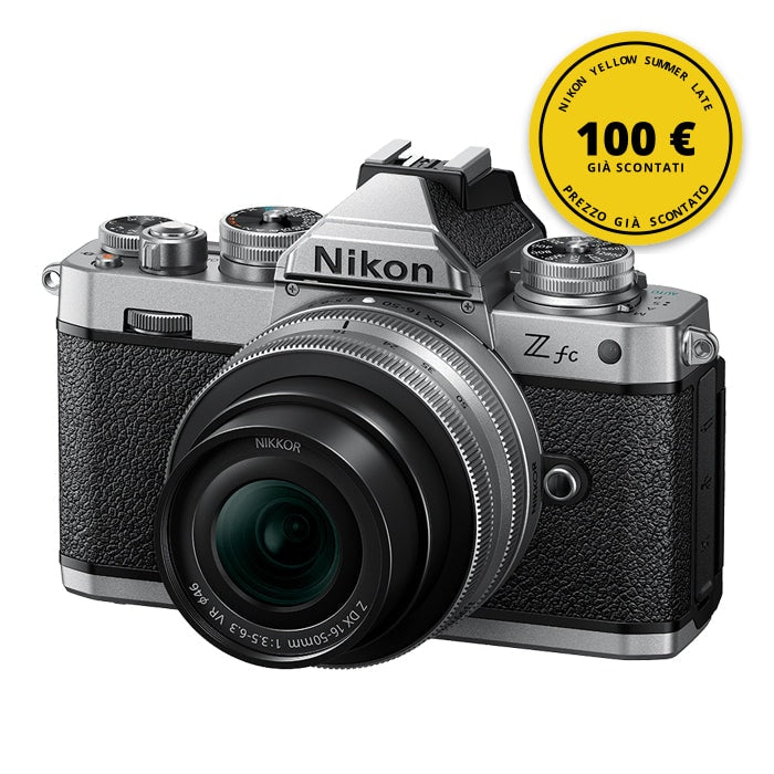 Nikon Z fc kit Nikkor Z 16-50mm VR Silver — Nikon Yellow Summer Late