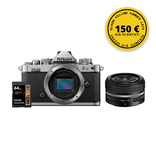 Nikon Z fc kit Nikkor Z 28mm f/2.8 SE — Nikon Yellow Summer Late