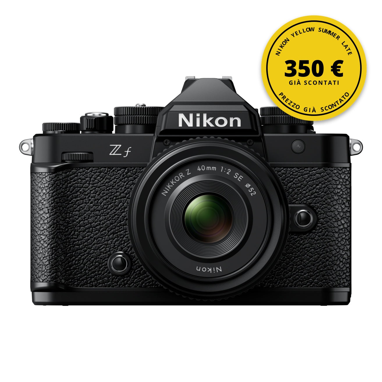 Nikon Z f kit Nikkor Z 40mm f/2 SE — Nikon Yellow Summer Late