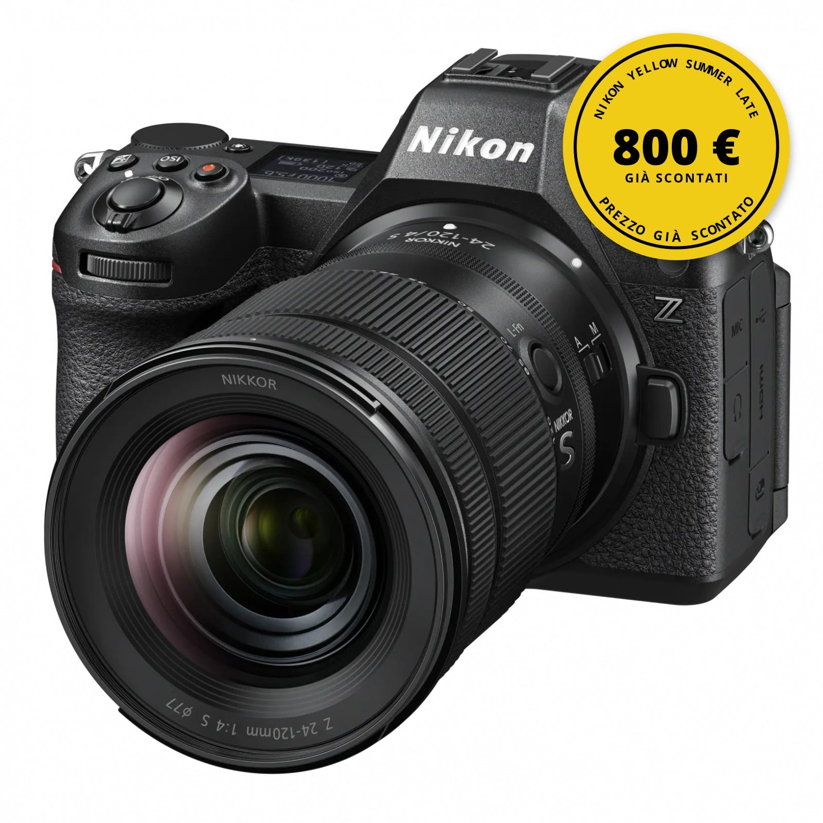 Nikon Z6 III kit Z 24-120 f/4 S — Nikon Yellow Summer Late