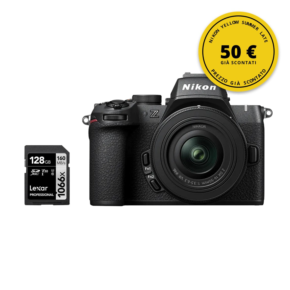 Nikon Z50 II kit Nikkor Z 16-50mm VR — Nikon Yellow Summer Late