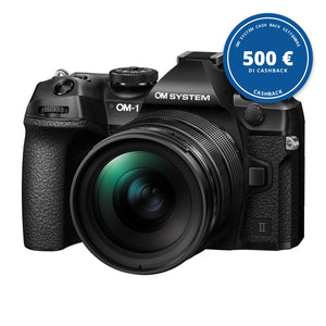 OM System OM-1 II kit M.Zuiko 12-40mm PRO II — OM System Cash Back settembre