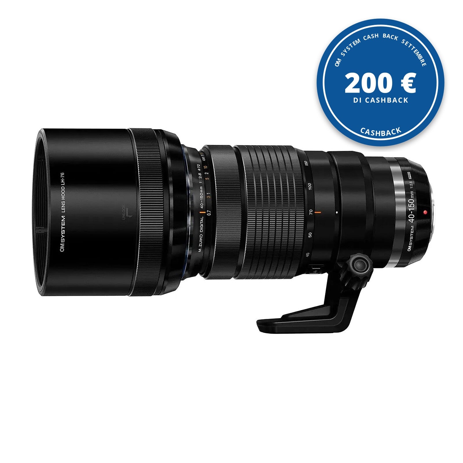 OM System M.Zuiko Digital ED 40-150mm f/2.8 PRO — OM System Cash Back settembre