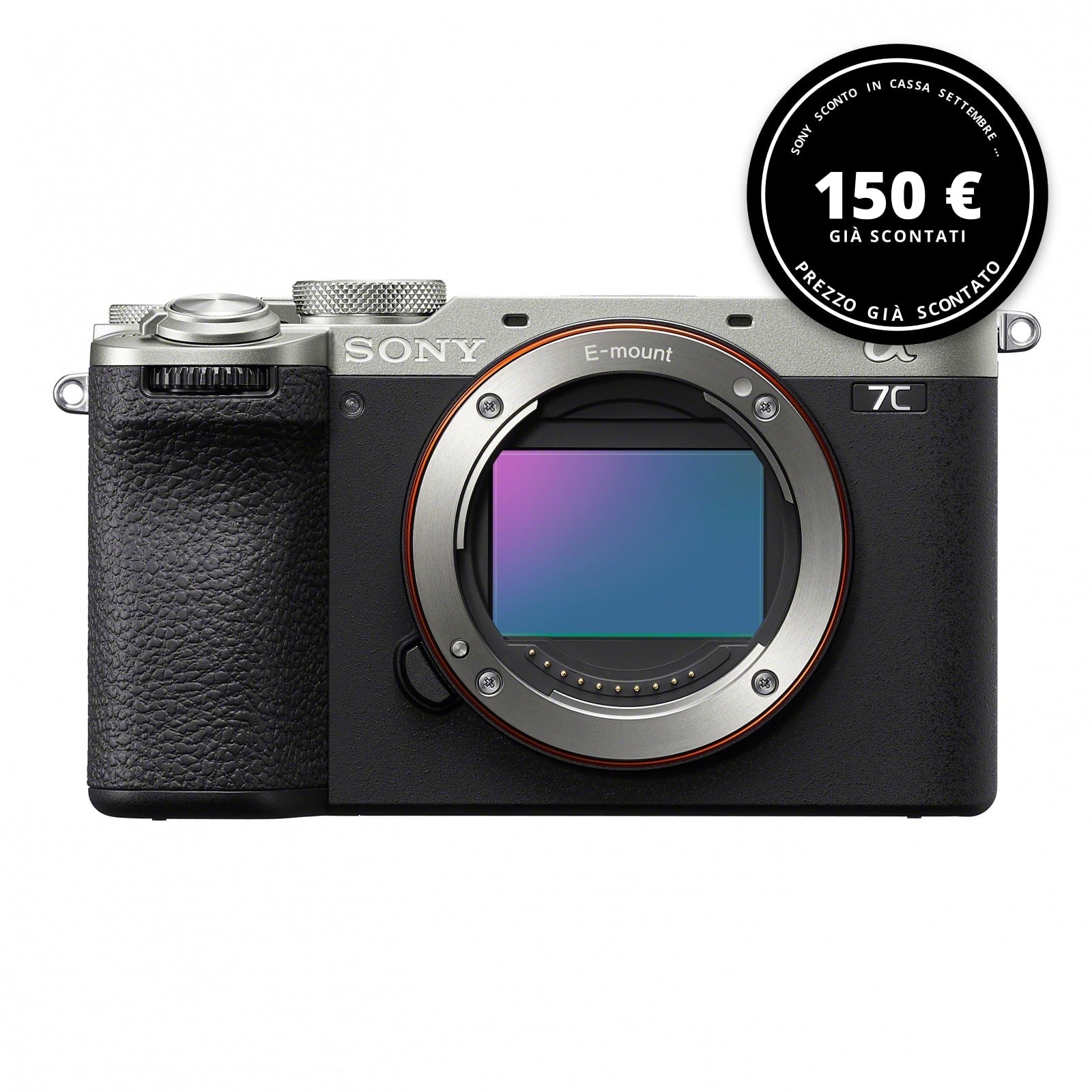 Sony A7C II body Silver — Sony Sconto in cassa Settembre 2026