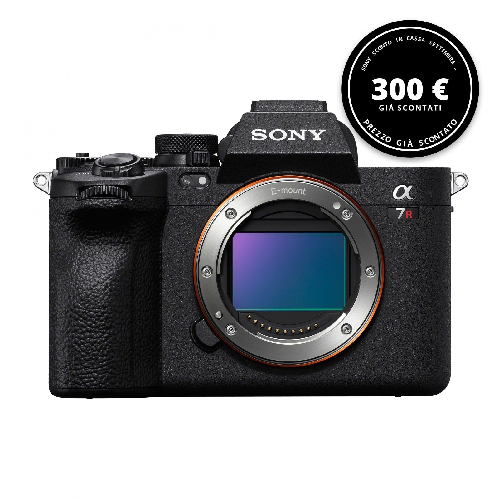 Sony A7R V body — Sony Sconto in cassa Settembre 2026