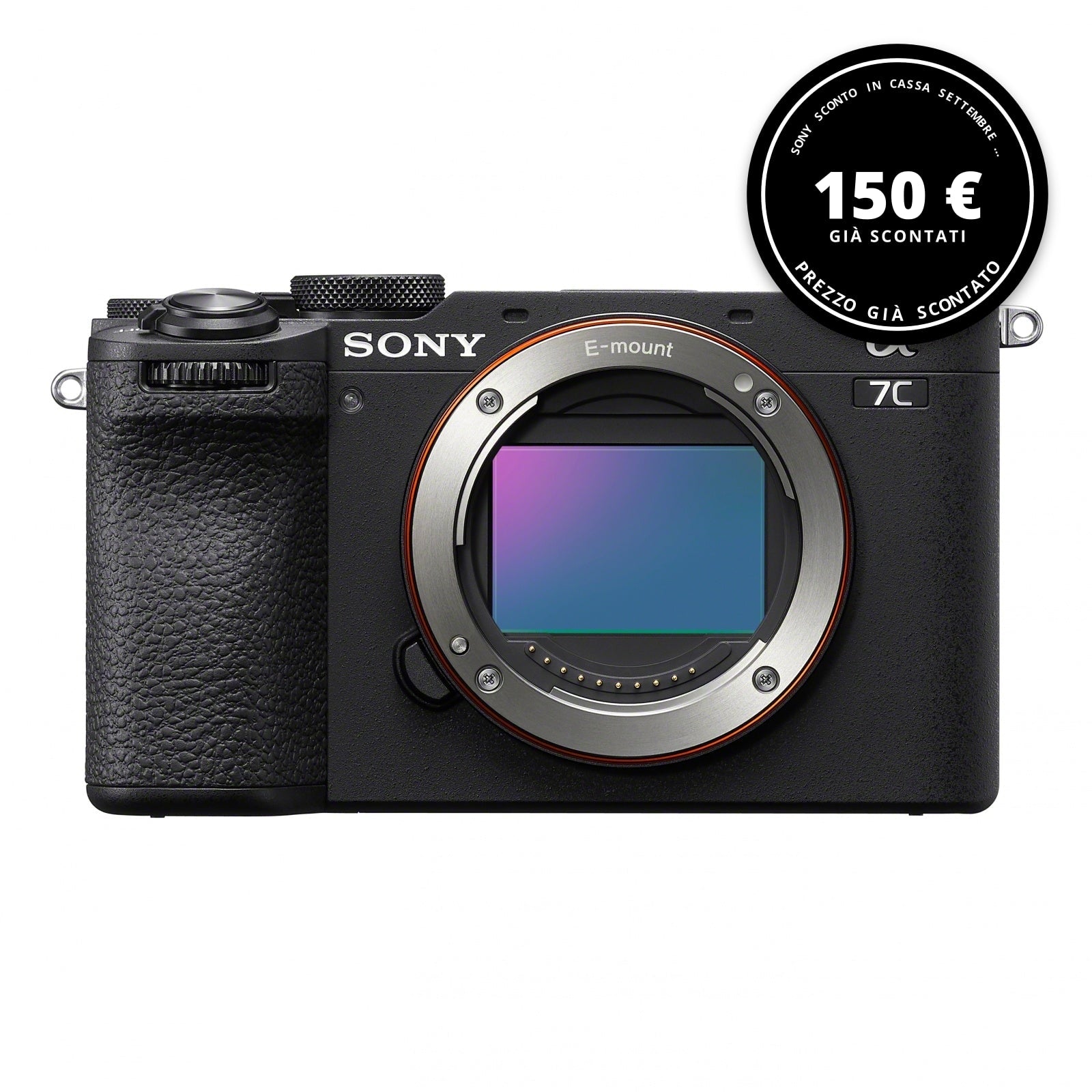 Sony A7C II body Black — Sony Sconto in cassa Settembre 2026