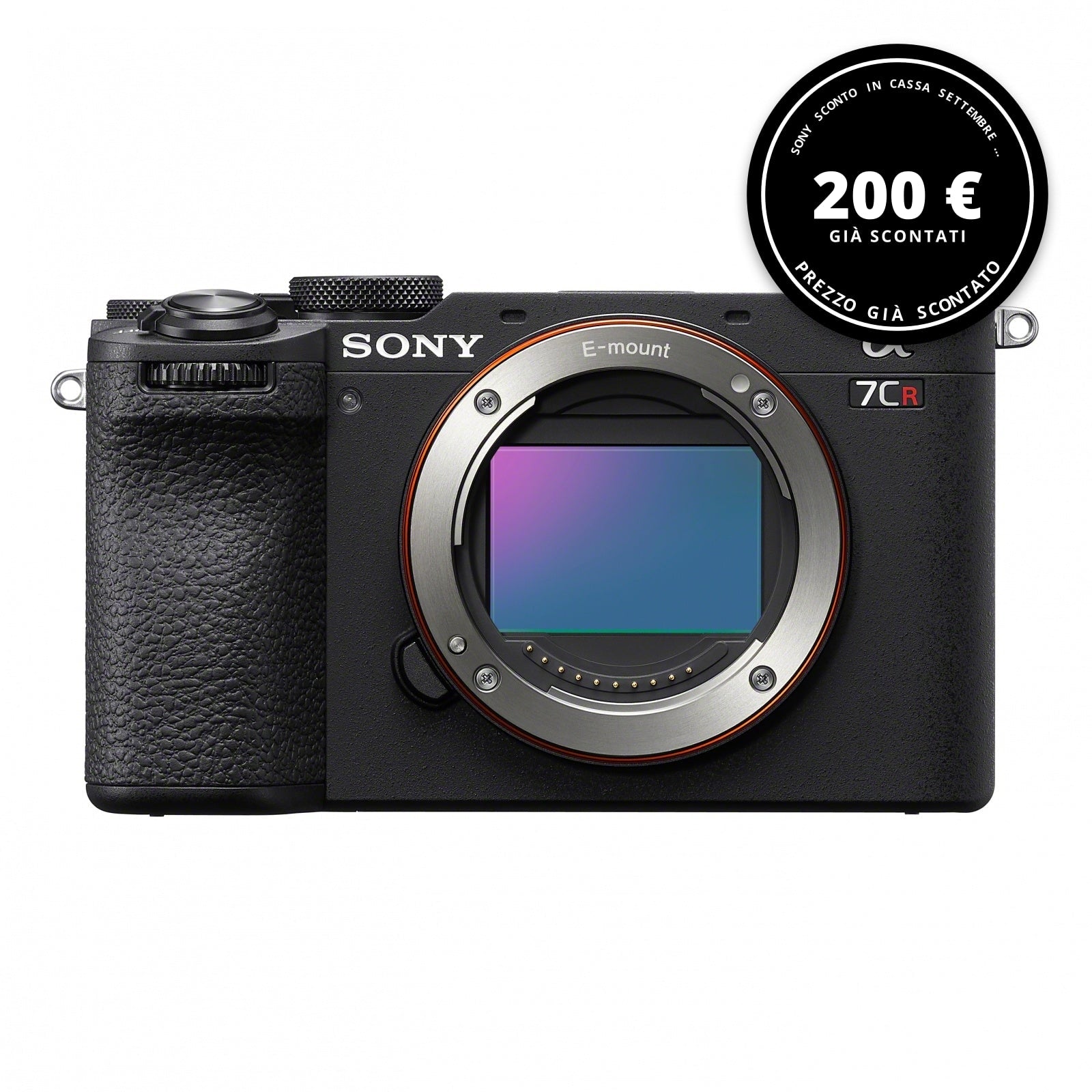 Sony A7C R body Black — Sony Sconto in cassa Settembre 2026