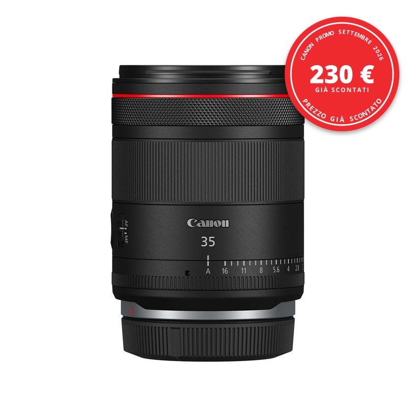 Canon RF 35mm f/1.4 L VCM — Canon Promo Settembre 2026