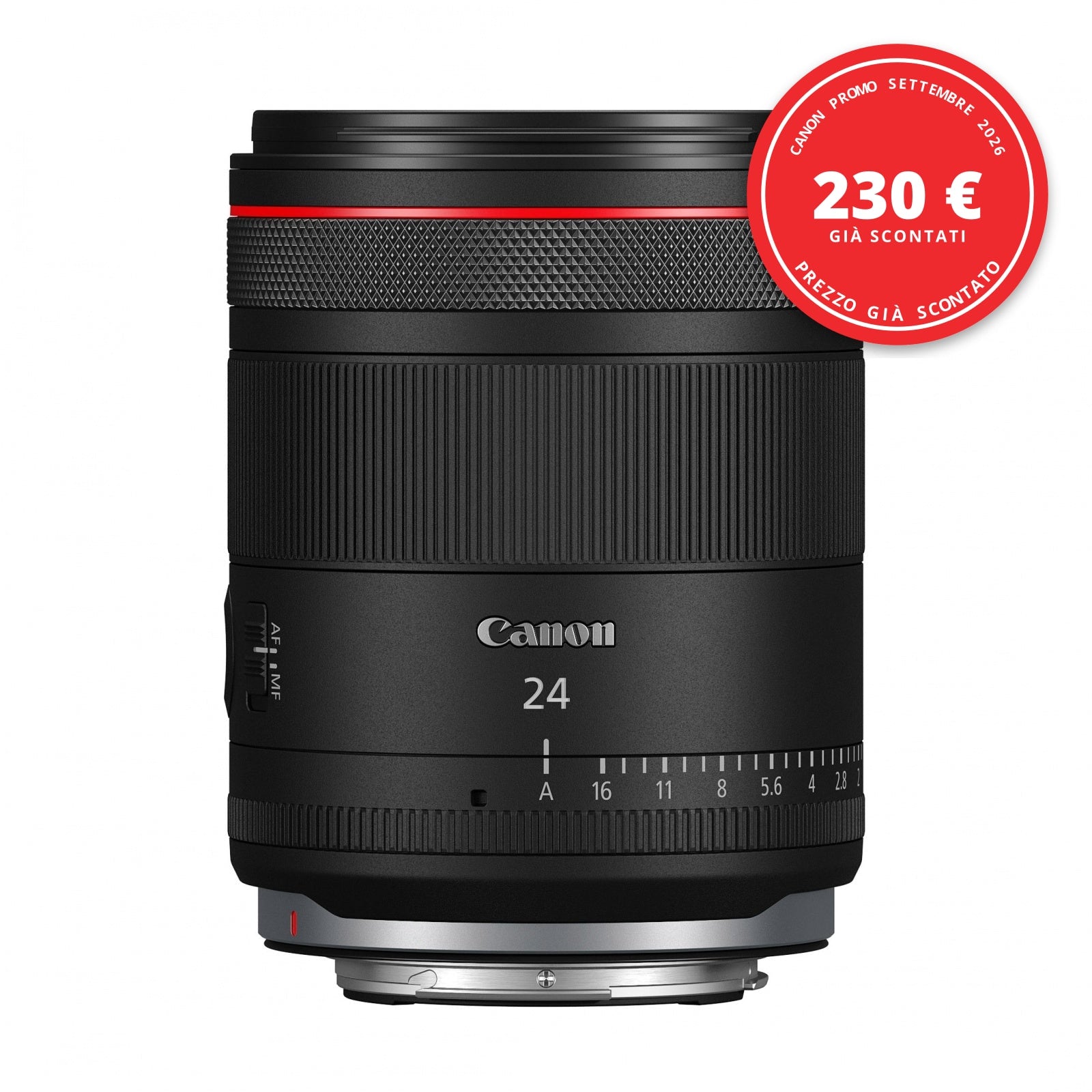 Canon RF 24mm f/1.4 L VCM — Canon Promo Settembre 2026