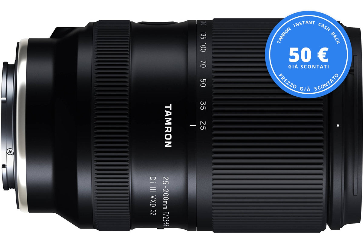 Tamron 25-200mm f/2.8-5.6 Di III VXD G2 Sony E — Tamron Instant Cash Back