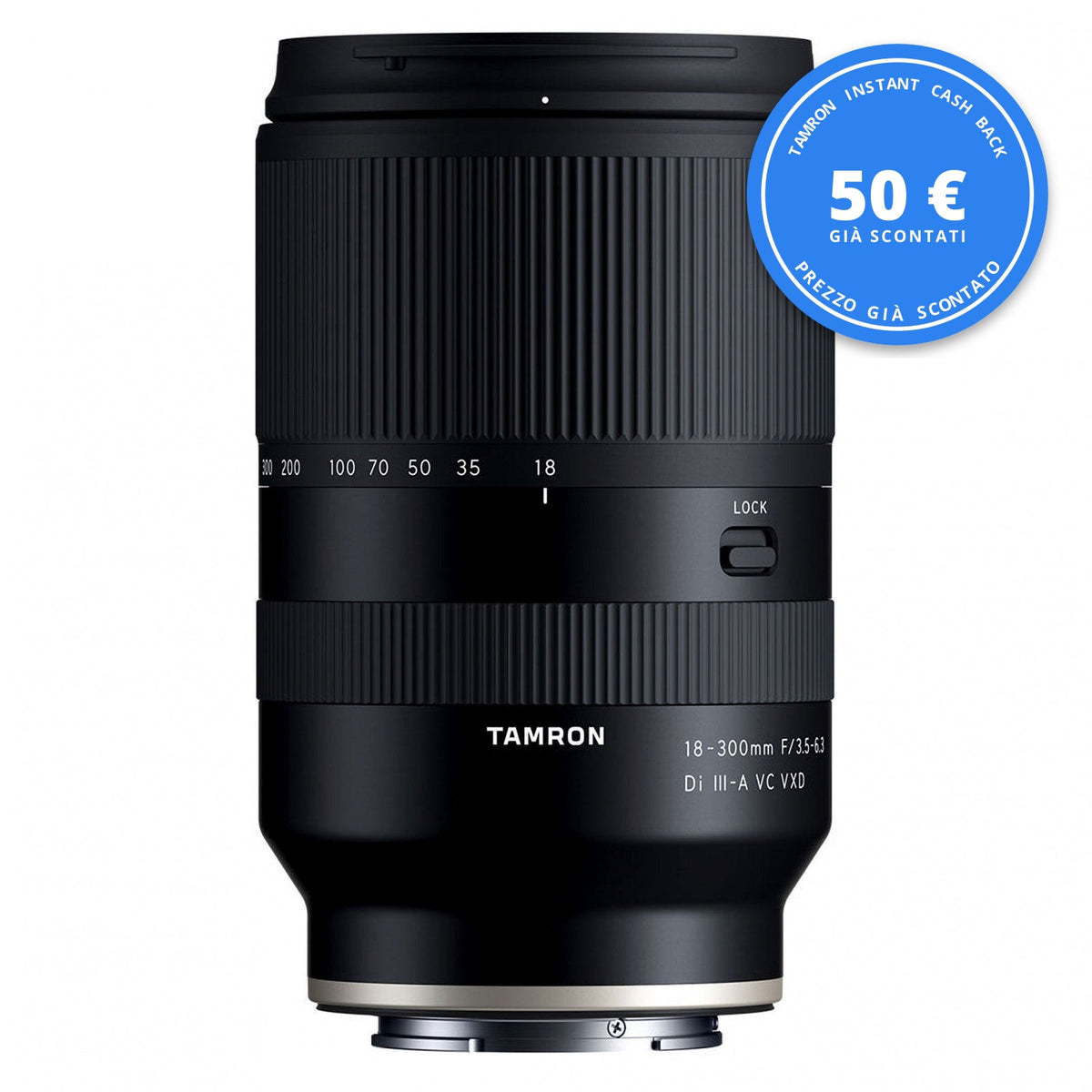Tamron 18-300mm f/3.5-6.3 Di III-A VC VXD Sony E — Tamron Instant Cash Back