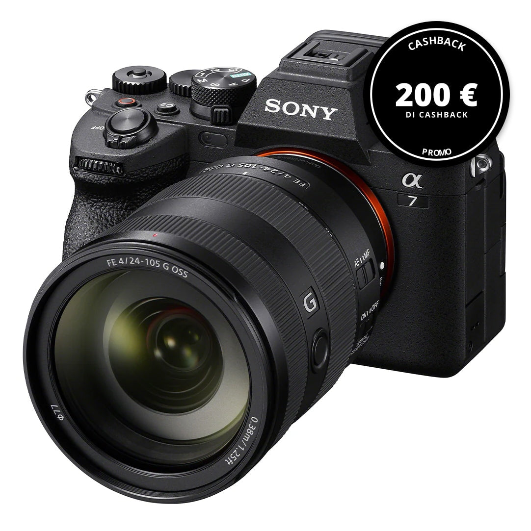 Sony A7M4 kit FE 24-105mm G OSS — Sony winter cash back