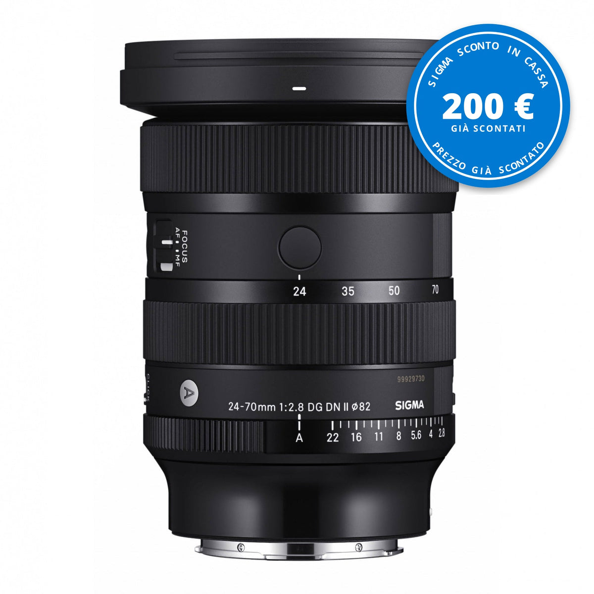 Sigma 24-70mm f/2.8 DG DN Art II Sony E-Mount — Sigma Sconto in Cassa