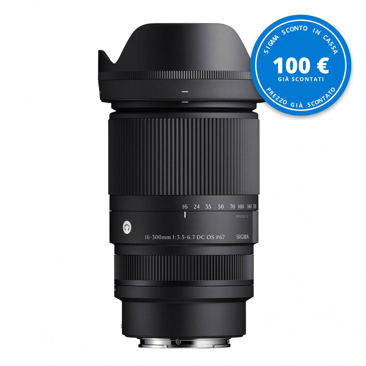 Sigma 16-300 f/3.5-6.7 DC OS C Sony E-Mount — Sigma Sconto in Cassa