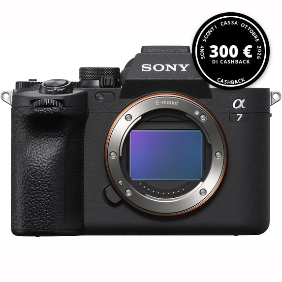 Sony Alpha 7 IV con FE 28-70mm F3.5-5.6 OSS II — Sony Sconti cassa Ottobre 2026