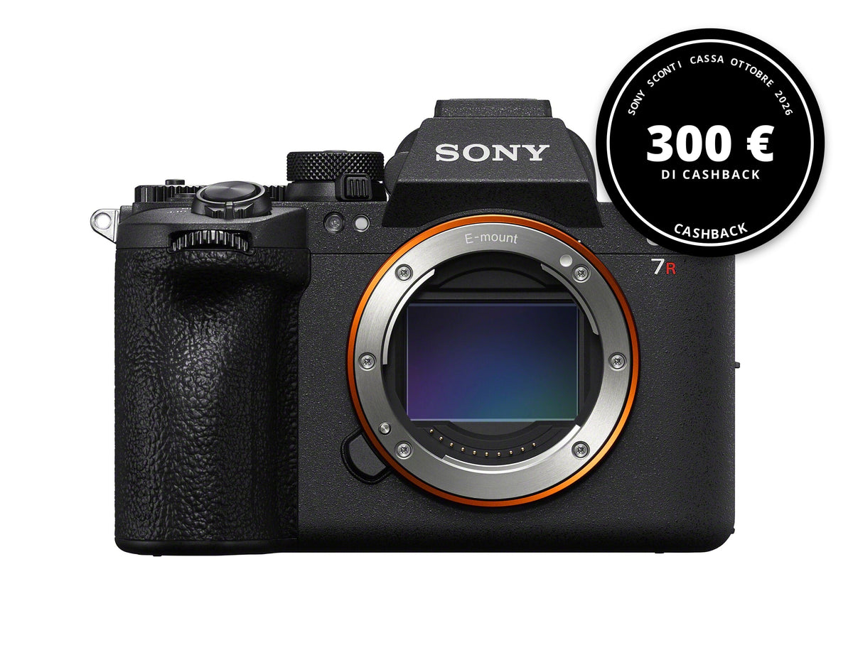 Sony α7R VI (ILCE-7RM6) corpo — Sony Sconti cassa Ottobre 2026
