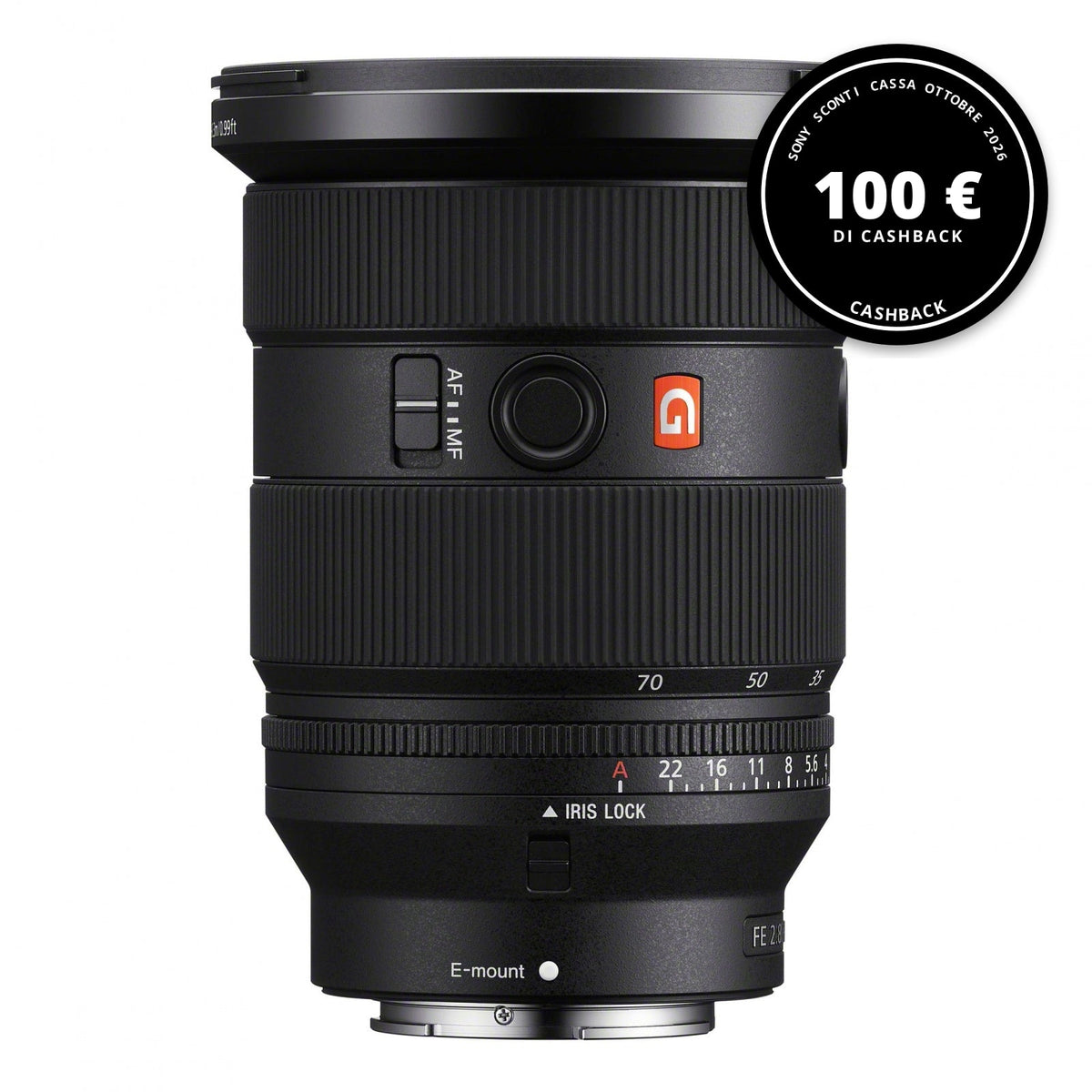 Sony FE 24-70mm f/2.8 GM II — Sony Sconti cassa Ottobre 2026