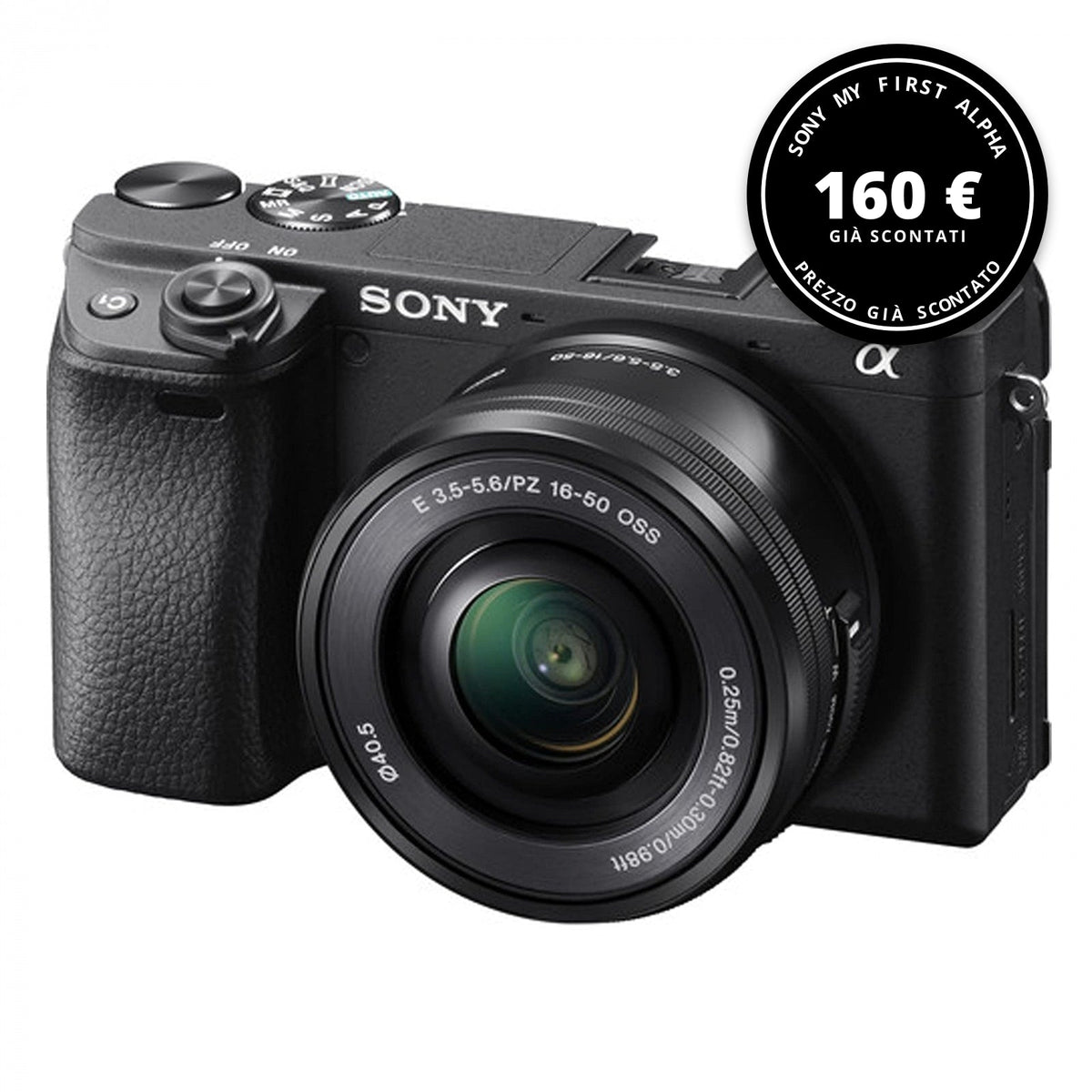 Sony A6400 kit E 16-50mm II f/3.5-5.6 OSS — Sony My first Alpha
