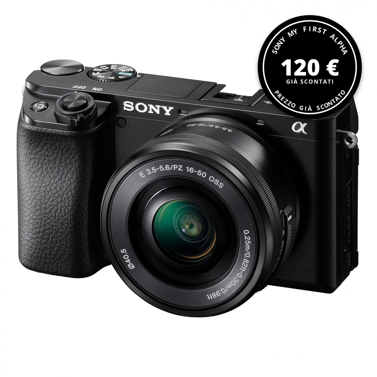 Sony A6100  kit E 16-50mm II f/3.5-5.6 OSS — Sony My first Alpha