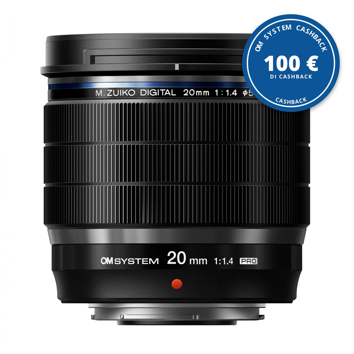 OM System M.Zuiko Digital ED 20mm f/1.4 PRO — OM SYSTEM CASHBACK
