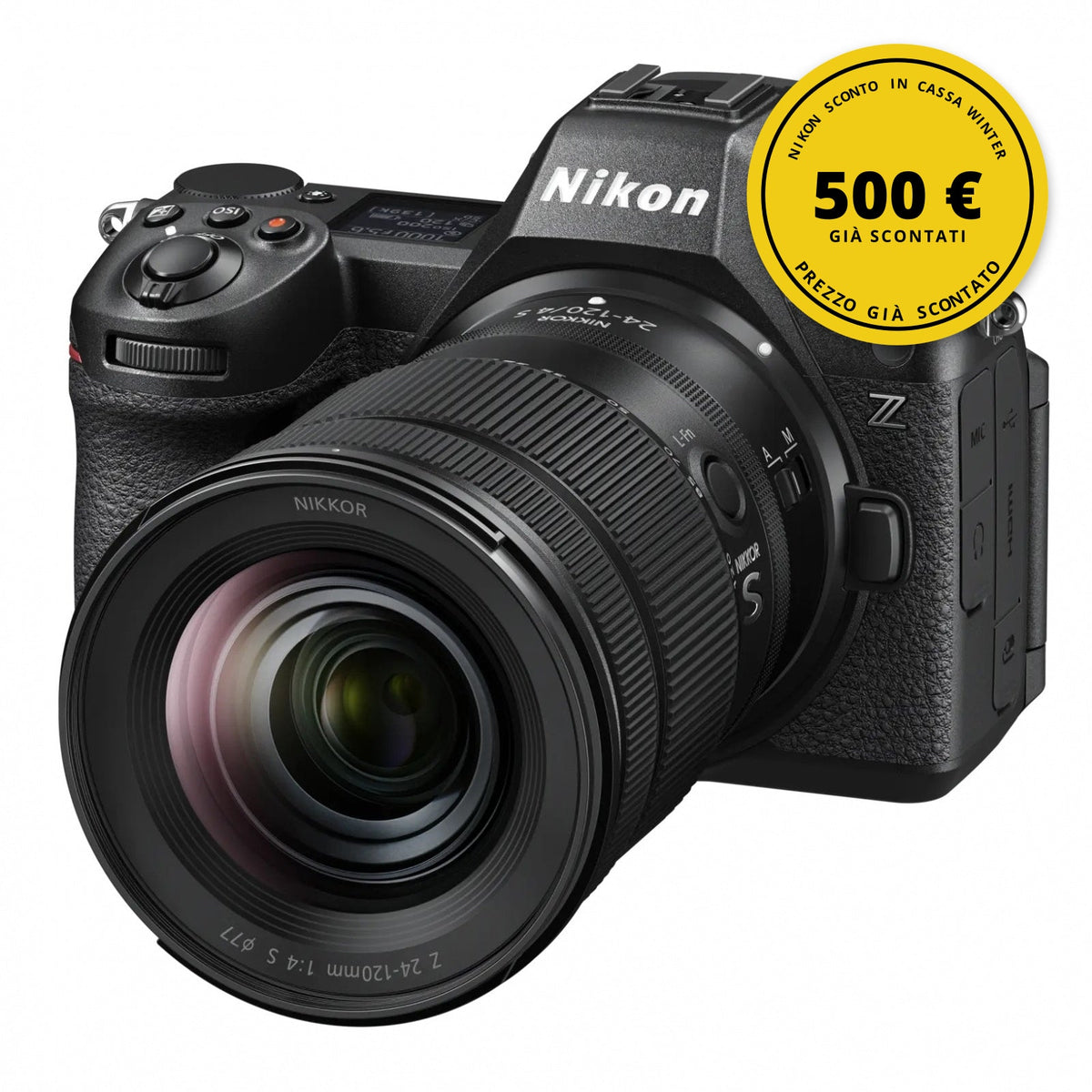 Nikon Z6 III kit Z 24-120 f/4 S — Nikon Sconto in cassa Winter